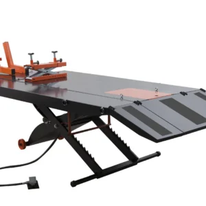 APlusLift MT1500X 48" Wide 1500LB Air Operated Lift Table for Motorcycles/Trikes/ATV